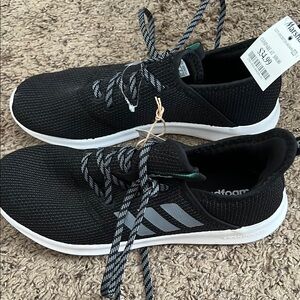 Adidas Black and White Sneakers